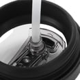 thumbnail image 2 of YAHHU Flip Straw Lid Fit for Stanley 40oz Cup, Premium Double Drinking Mouth Spill Proof Silicone Lid Replacement, Leakproof Mug Cover with Reusable Straw, Black (4.2 x 4.2 in / 10.6 x 10.6 cm), 2 of 9