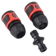 thumbnail image 2 of Garden Connector,3Pcs Quick Connection Hose Water Pipe Connector Garden Hose Connector Professionally Tested, 2 of 12