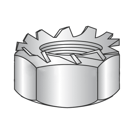 

M5-0.8 Hex Keps Nuts / 18-8 Stainles Steel (A2) (Quantity: 2 000 pcs)