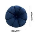 thumbnail image 2 of Clearance Outdoor Seat Cushions, Seat Cushions Outdoor, 18x18 in Kitchen Chair Cushions, Butt Cushion for Long Sitting(Dark Blue), 2 of 4