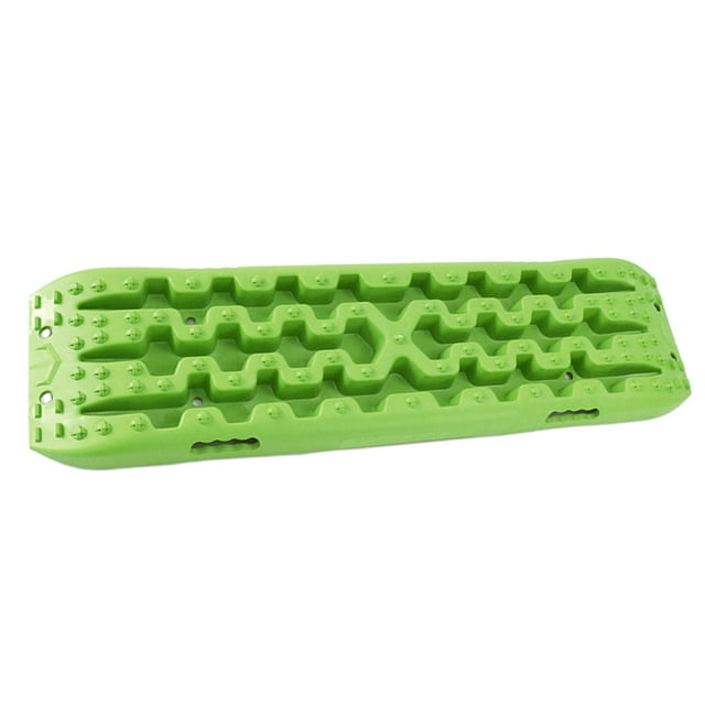 Tapis de Traction Antidérapant Durable pour Pneu de Véhicule Robuste pour Automobile Camion Sable Neige Vert
