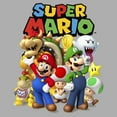 thumbnail image 2 of Boys' Husky Nintendo Super Mario Group  Graphic T-Shirt, 2 of 3