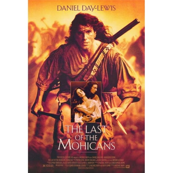The Last of the Mohicans Movie Poster - 27 x 40 in.