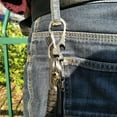 thumbnail image 5 of Carabiner Keychain Clip, Anti-lost key holder and Quick Release Backpack Clasps/Hook with Multitool, 5 of 9