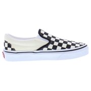 Vans U Classic Slip-On Unisex Shoes Size 5.5, Color: Black/White Checkerboard/White