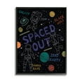 thumbnail image 2 of Stupell Industries Spaced Out Astronomy Words Line Doodle Astronauts Framed Wall Art, 11 x 14, Design by Nina Seven, 2 of 5