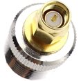 thumbnail image 4 of 2 uds macho a UHF PL259 SMA hembra latón Cable Coaxial enchufe acoplador adaptador enchufe mamparo montaje conector reemplazo esquí esquí Gafas de esquí, 4 of 4