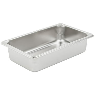 Vollrath 30422 Super Pan V S/S 1/4 Size x 2.5 D Food Pan"