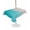 Teal Blue, variant on Outdoor Tablecloth with Umbrella Hole for Patio/Picnic/Party/Camping, Teal Beige Ombre Coastal Waterproof Table Cloth Rectangle Table Cover Washable, Summer Beach Seaside Vacation (52"x 70")