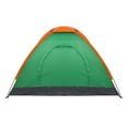 thumbnail image 1 of Tente Dôme Imperméable pour Camping 2 Personnes pour Randonnée en Plein Air Survie Orange & Vert, 1 of 9