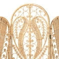 thumbnail image 5 of bali & pari Nadra Modern Bohemian Natural Brown Rattan Room Divider, 5 of 5