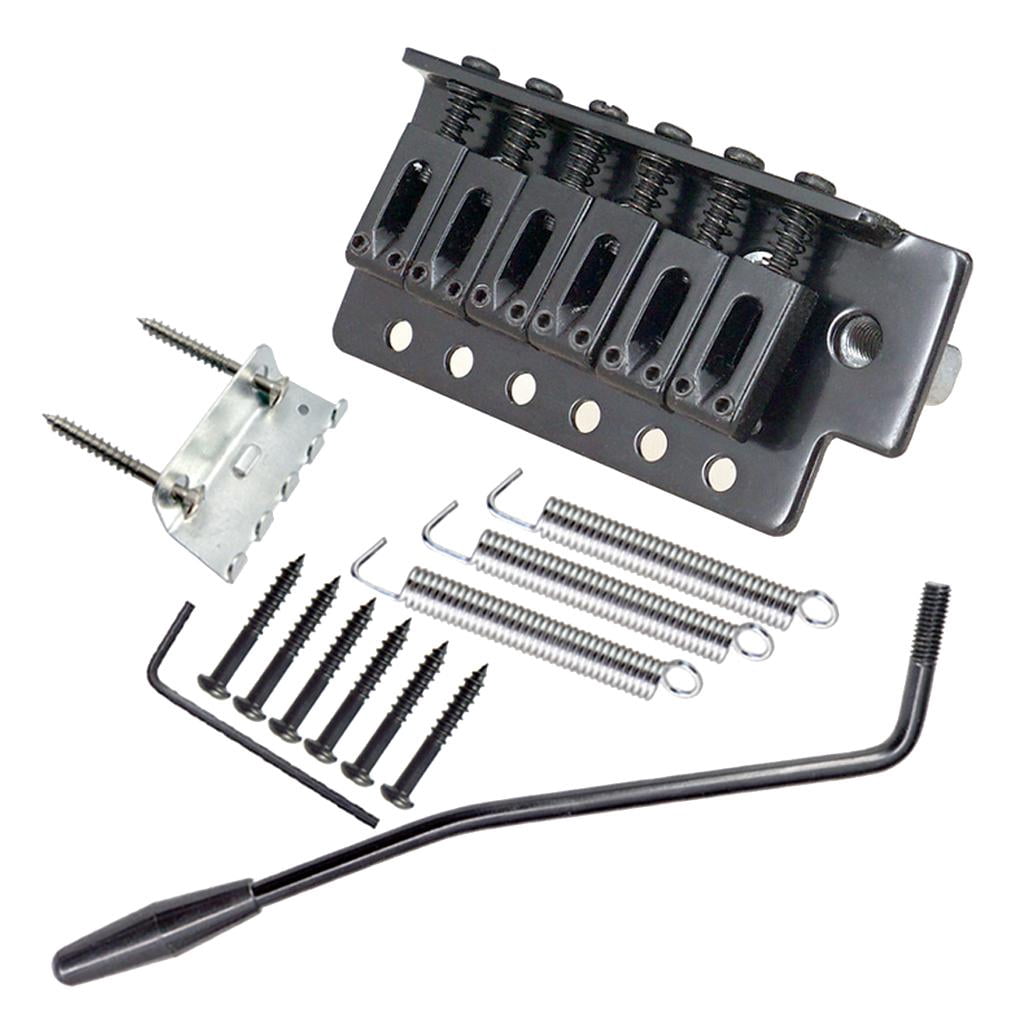 Musically Guitar Tremolo Bridge Assembly with whammy guitar bar for Electric Guitar Replacement