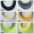 thumbnail image 2 of Repair  Soft High Elasticity Replacement Accessories Sport Supplies 1.35mm 12M Polyester Nylon Titanium Wire Racquet Thread Tennis Racket String GREY, 2 of 8