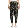 thumbnail image 3 of Time and Tru Women's Print Sweatpants, 3 of 5