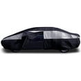 thumbnail image 3 of Lightweight Poly 210T Car Cover for Large Sedans 515-538 cm. Waterproof, UV Protection, Scratch Resistant, Driver-Side Zippered Opening, 3 of 5