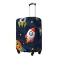 thumbnail image 2 of Xecao Spaceships and Stars print Elastic Luggage Cover, with double-sided print , is perfect for travel, business, and daily use, 2 of 9