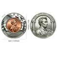 thumbnail image 2 of Final Cent Commemorative Keepsake Decorations, Nostalgic Historical Collectible Keepsake Ornaments, Retro Room Showcase Decoration, 1.6Inches, 2 of 8