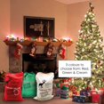 thumbnail image 5 of Saco de Papá Noel Verde - Reno de Navidad Oficina de Correos Saco de Bolsa de Regalo con Cuerda Excelente Rendimiento ER014310WZ, 5 of 5