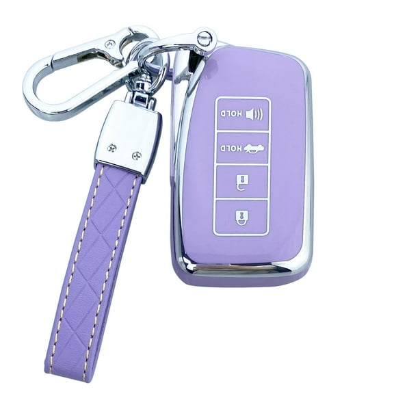 Yuebutor Key Fob Cover Case Compatible with Lexus ES350 NX300h RC RX IS 300 350 200t GS450H LX570 Accessories Shell Protector