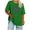 Green, variant on HAiming St Patricks Day Shirt for Women Short Sleeve Oversized Shamrock Tshirt Vintage Irish Green Tee Tops
