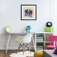 thumbnail image 3 of Stupell Industries Contemporary Watercolor Hockey Faceoff Black Framed Print Under Glass, 13 x 13, by Creative Studio, 3 of 8