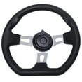 thumbnail image 1 of Volant de Modification 270mm en PU pour Buggy Go-kart (Noir), 1 of 8