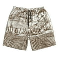 thumbnail image 4 of Bixox Men's Vineyard Landscape 1 printing Casual Classic Fit Short Summer Beach Shorts, 4 of 6