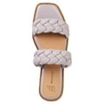 braided two band sandals