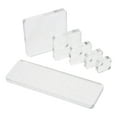 thumbnail image 2 of 6 Pcs Blocs de Timbres Ménagers Transparents Blocs de Estampage Pratiques, 2 of 9