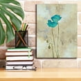 thumbnail image 6 of Epic Graffiti 'Tealqoise Flowers 1' by Jadei Graphics, Canvas Wall Art, 12"x16", 6 of 8