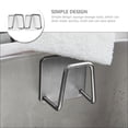 thumbnail image 6 of OUNONA  2 Pcs Stainless Steel Storage Rack Sink Kitchen Sponge Holder Silver, 6 of 8