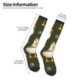 thumbnail image 2 of KLL Mallard Ducks Wild Birds Print Cool Socks Men's Women's Crew Socks Funny Crazy Novelty Stockings, 2 of 6