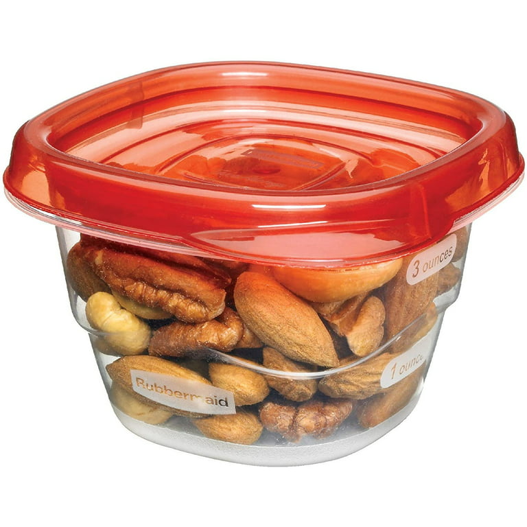 Rubbermaid premier food storage containers 0.5 cup with lids 12