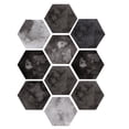 thumbnail image 2 of Pegatinas para el suelo Jadeshay 10 Uds. Hexagonal PVC 23 x 11.5 x 20 cm, 2 of 8