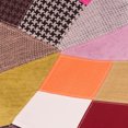 thumbnail image 4 of 2xhome - Fabric Patchwork Ann - Multi Color Side Black Dark Wood Legs Eiffel Dining Room Chair - Lounge Chair No Arm Armless Less Chair Seats, Set of 1, 1 piece, 4 of 6