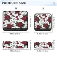 thumbnail image 3 of 2-Pack Seat Belt Covers with Flannel Seatbelt Shoulder Strap Case Adjustable Straps Soft Padding for Car Red Roses and Cherries Medium, 3 of 8