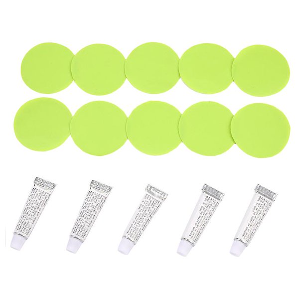 10pc Pvc Glue For Air Mattress Inflating Bed Boat Sofa Repair Kit