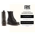thumbnail image 2 of Botas de combate Frye Veronica de piel artesanal para mujer, color negro, 6,5 m, 2 of 7
