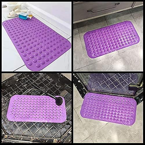 Alfombrilla de ducha CARBONLIKE, alfombrilla para bañera, alfombrillas de ducha antideslizantes de Pvc con ventosas y drenaje