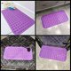 thumbnail image 1 of Alfombrilla de ducha CARBONLIKE, alfombrilla para bañera, alfombrillas de ducha antideslizantes de Pvc con ventosas y drenaje, 1 of 2