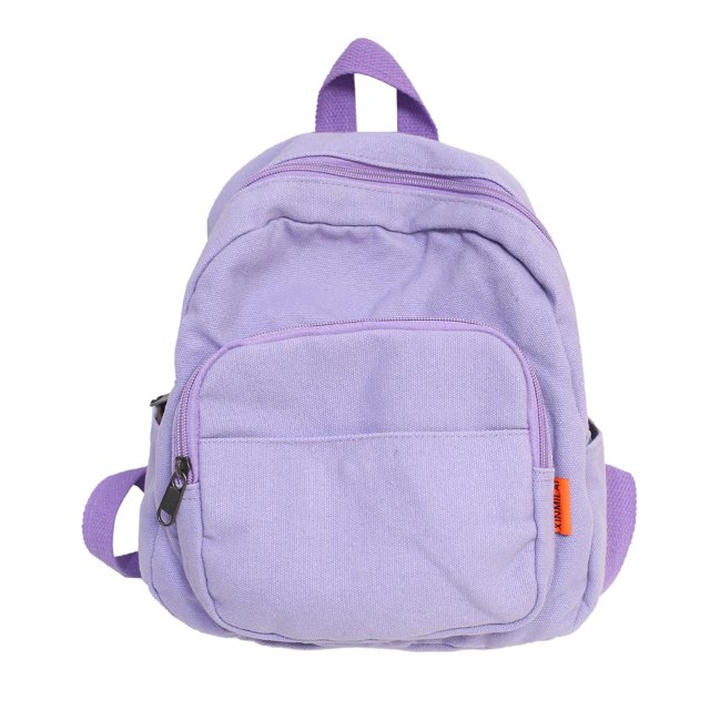 Bolsa Mochila pequeña de color sólido de estilo preppy para mujer, mochila escolar de lona de viaje, mochilas Ndcxsfigh Para Estrenar