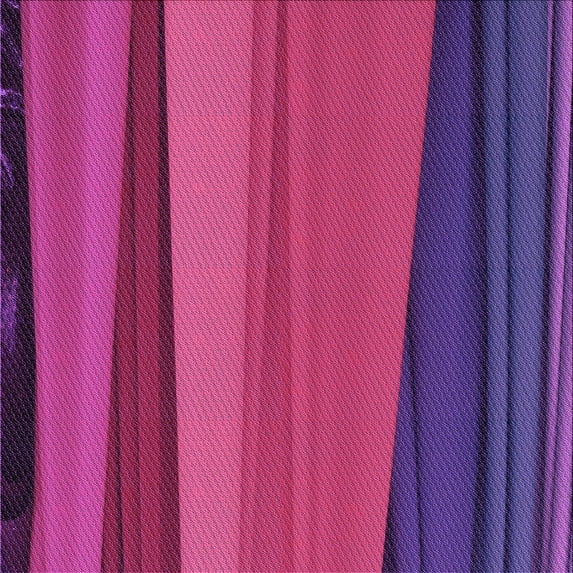 Ahgly Company Indoor Square Patterned Dark Orchid Purple Area Rugs, 6' Square