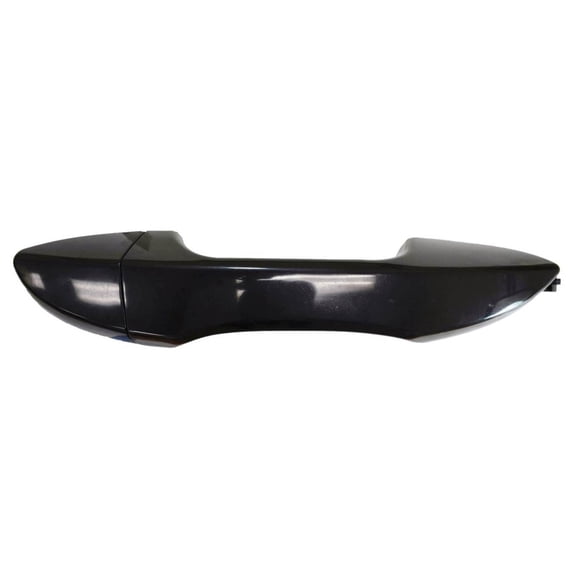 TO-3289S-RR - for 2014 2015 2016 2017 2018 Toyota Corolla Outside Door Handle, Smooth Black - Passenger Side Rear