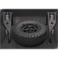 thumbnail image 2 of Wilco Offroad WLC-UBM3030 Flat Bed Mount Tire Carrier, Black, 2 of 2