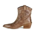 thumbnail image 3 of Diba True Womens Rave Lion Western Pull On Pointed Toe  Ankle Boots, 3 of 5