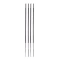 thumbnail image 1 of Unique Bargains Chainsaw File, 3/16' (4.8mm) Round High Carbon Steel Double Cut Sharpen Rasp, 4 Pack, 1 of 5
