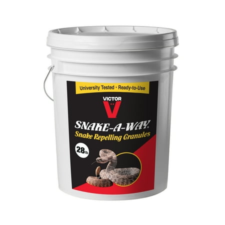 Victor Snake-A-Way Snake Repelling Granules - 28 lb. Bucket