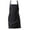 Black, variant on Kids Apron Children's Chef Apron with Pocket, Unisex Kitchen Garden Bib Apron Painting Cooking Baking Apron for Girls Boys L White