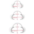 thumbnail image 4 of maskred 15 Pcs Cheek Lip Retractor Mouth Opener C-Shape 3 Sizes Mouth Expanders Transparent, 4 of 6