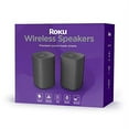 thumbnail image 1 of Altavoces inalámbricos Roku (para Roku Streambars o Roku TV), negro, 2 unidades (paquete de 1), 1 of 5